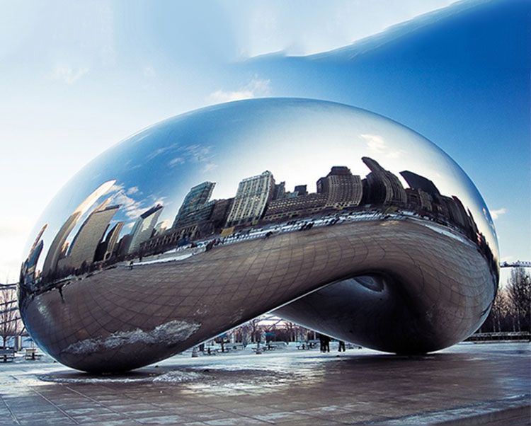 cloud gate replica