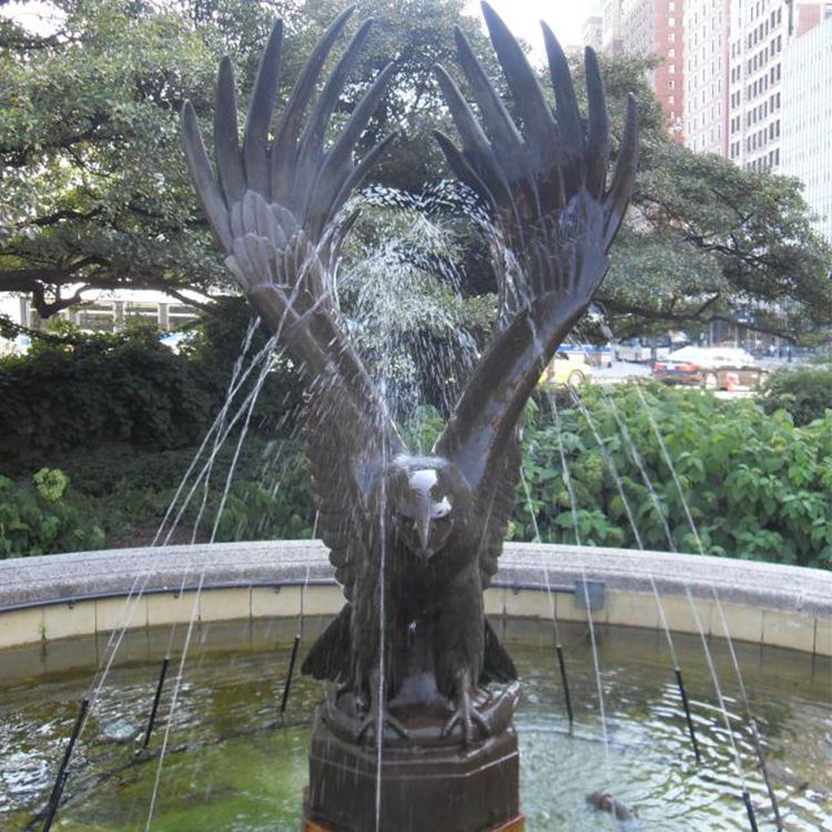 outdoor eagle statue