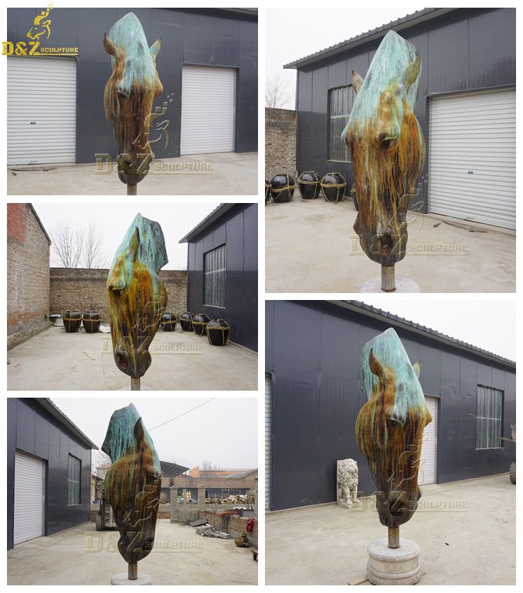 horse head statue for sale