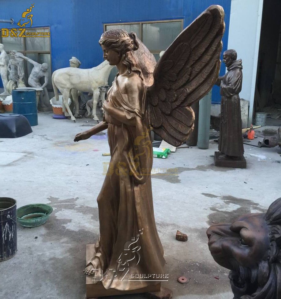 guardian angel garden statue