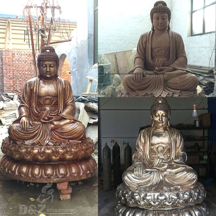 bronze big Chinese  buddha statue for sale