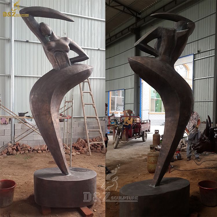 abstract woman sculpture