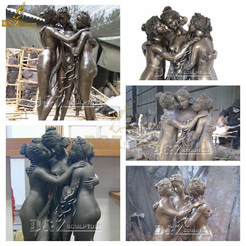 three graces statue for sale