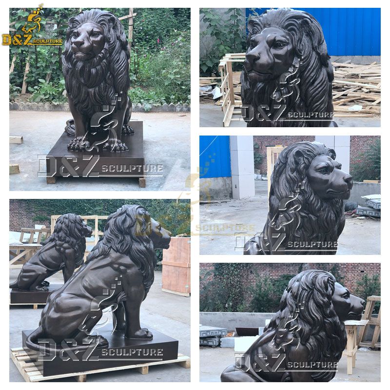 lion statues for front porch