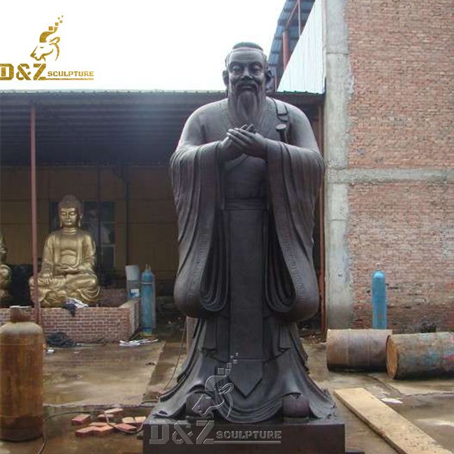 confucius garden statue