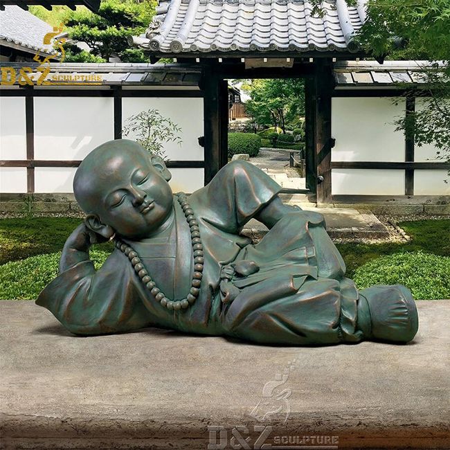 sleeping baby buddha statue