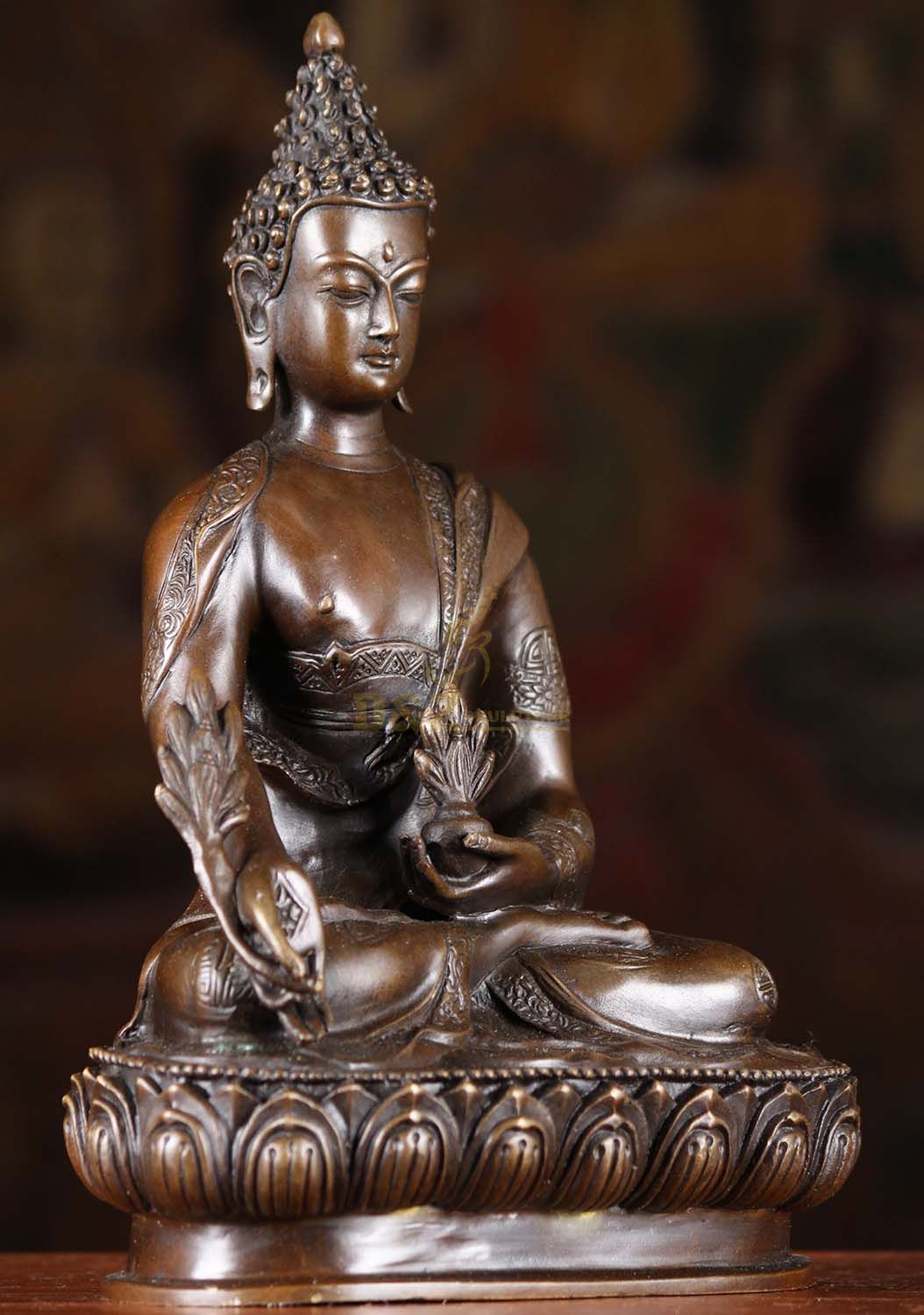 medicine buddha sculpture