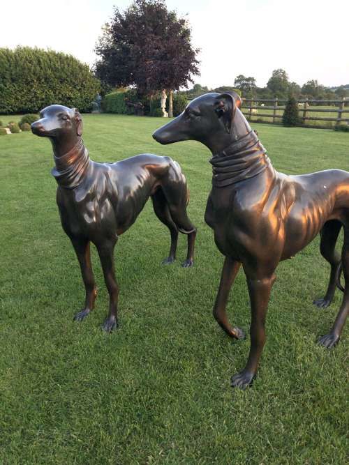 greyhound statues for sale