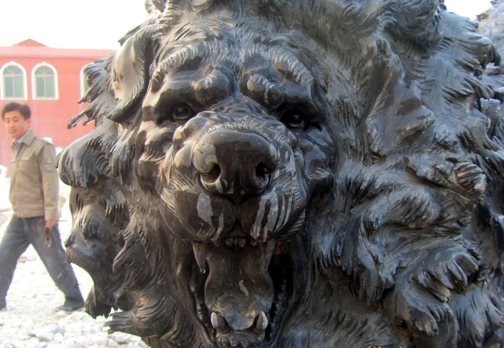 chinese tibetan mastiff statue