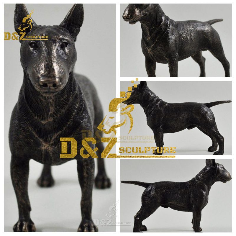 bull terrier statues for sale
