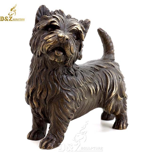 yorkshire terrier statues outdoor