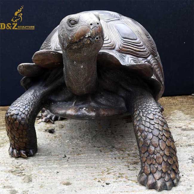 large outdoor turtle statue