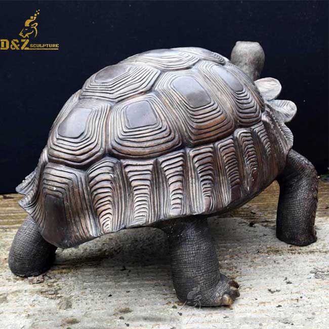 large bronze turtle statue