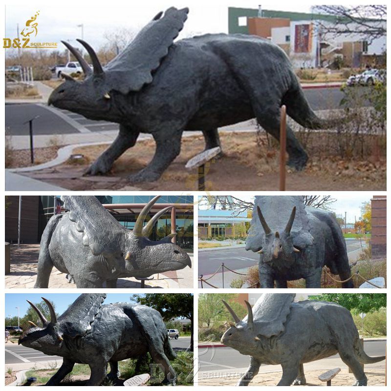 bronze dinosaur statues for sale