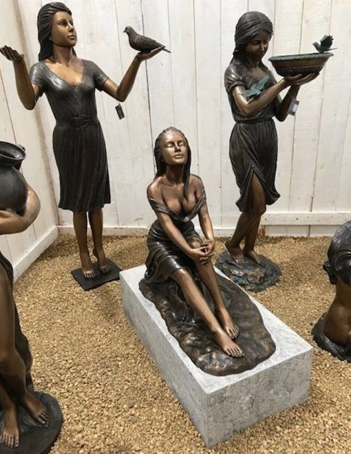 garden lady statues for sale