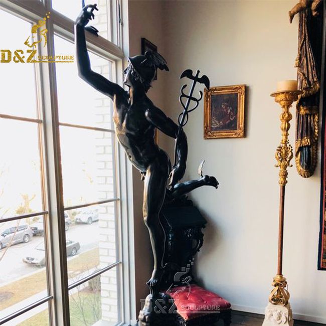 bronze mercury statue for sale