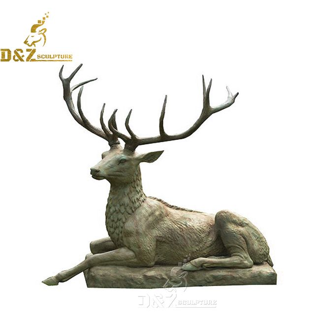 sitting deer figurine
