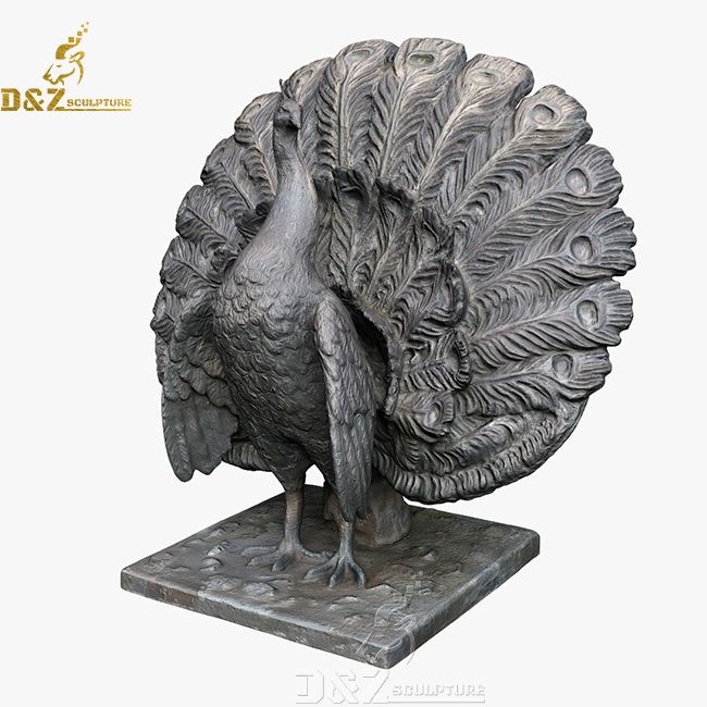 peacock sculpture for home decor