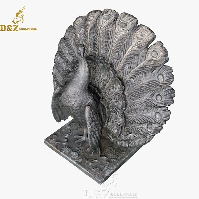 life size peacock statue home goods