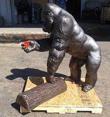 gorilla statue