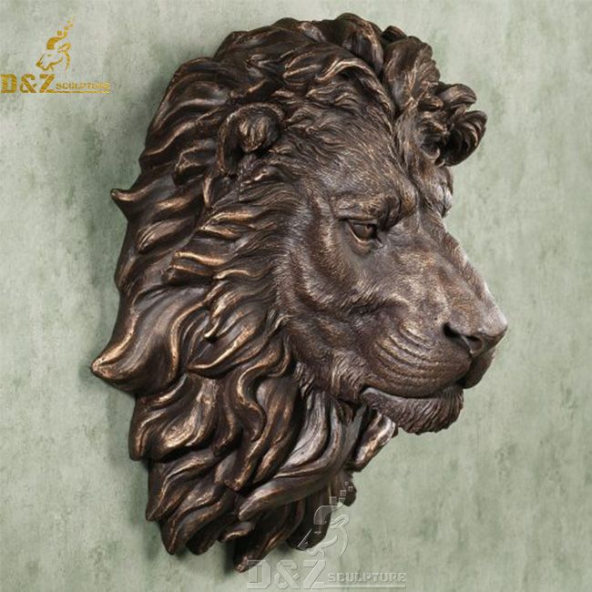 lion metal wall art decor