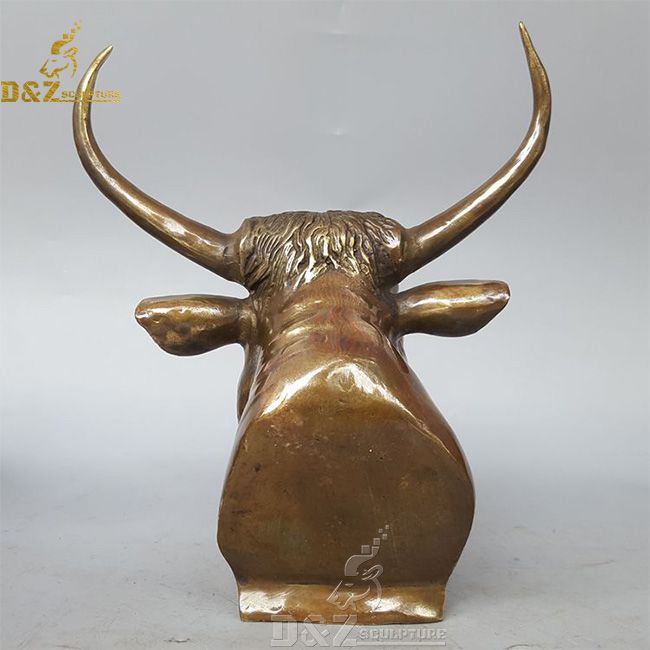 cow head wall mount for sale
