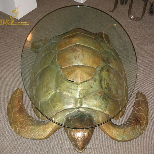 sea turtle end table