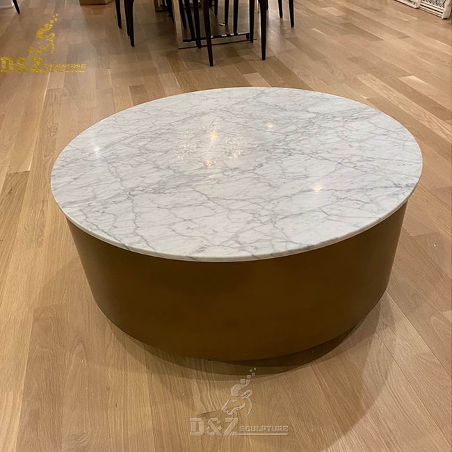 round drum coffee table