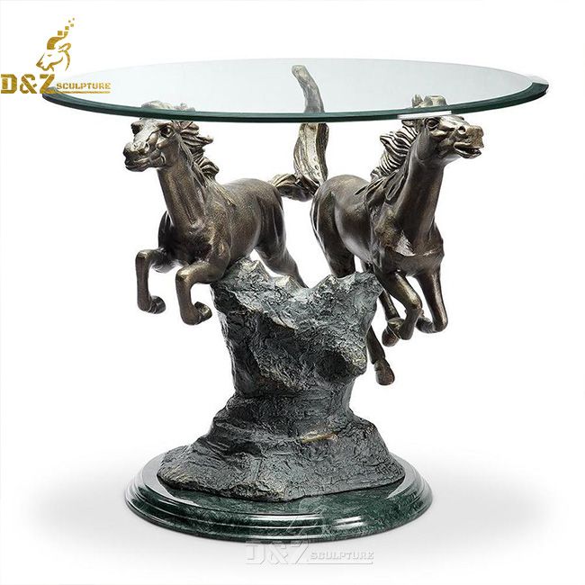 horse side table