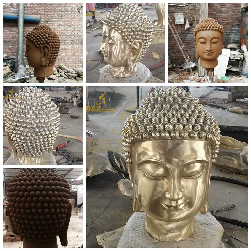 buddha head decor