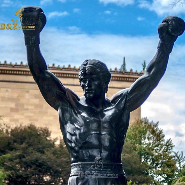 rocky statue replica