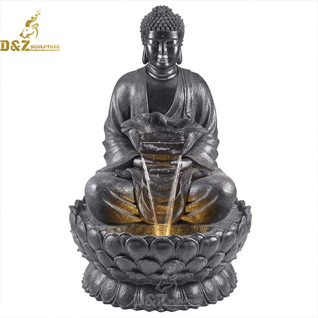 buddha fountain statue indoor