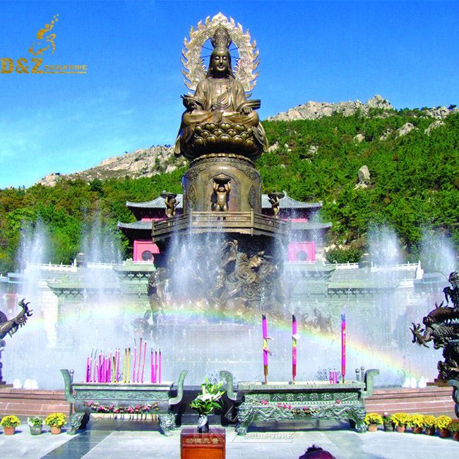 buddha fountain garden