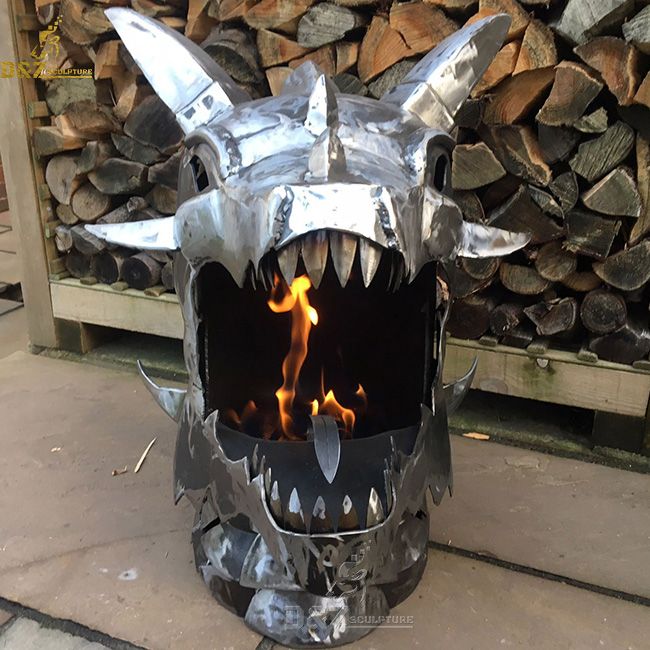 dragon shaped fire pit