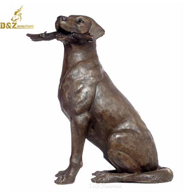 life size labrador statue