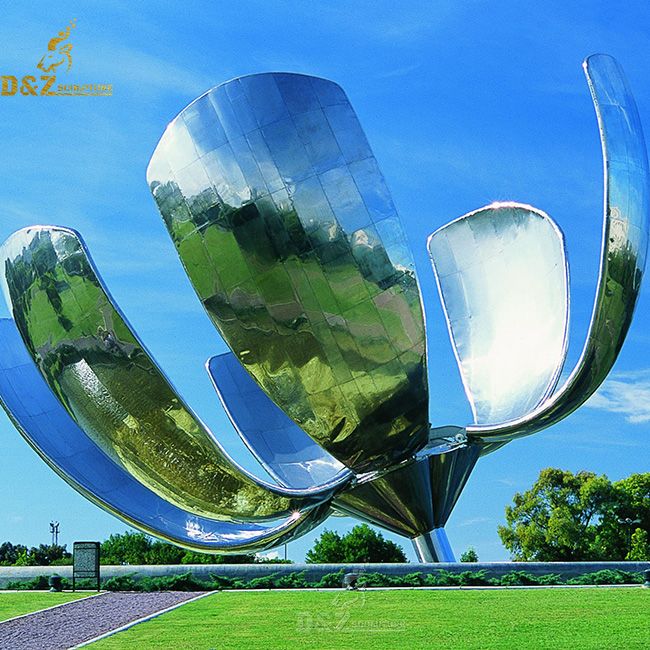 buenos aires flower sculpture