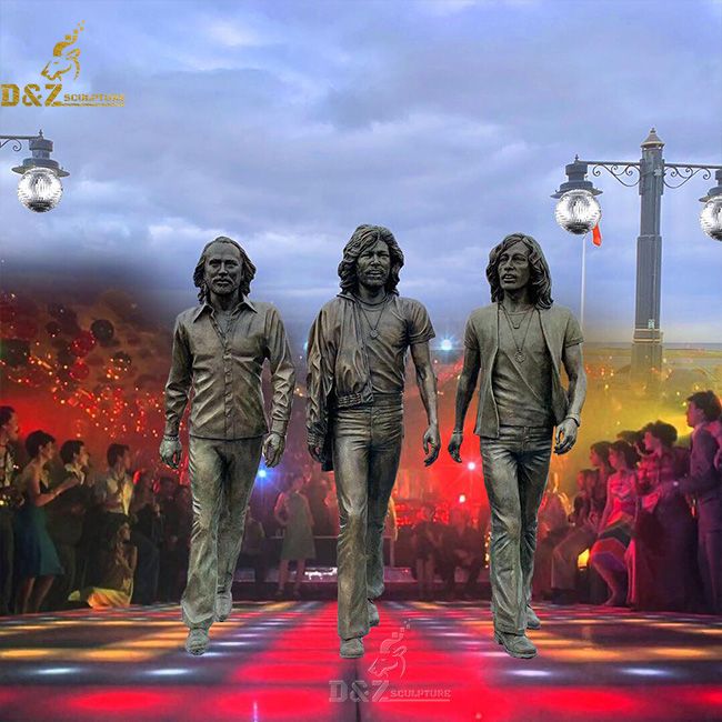 The bee gees statue isle of man