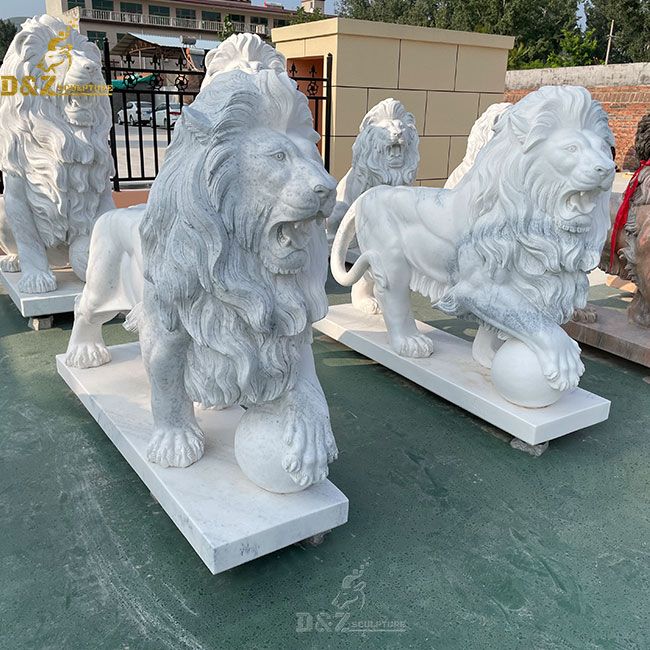 lion statue home decor