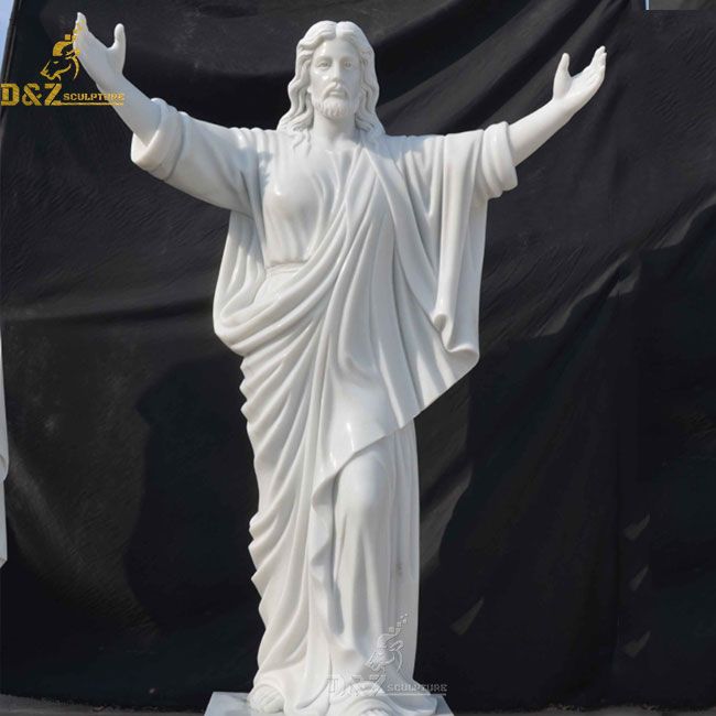 white jesus statue