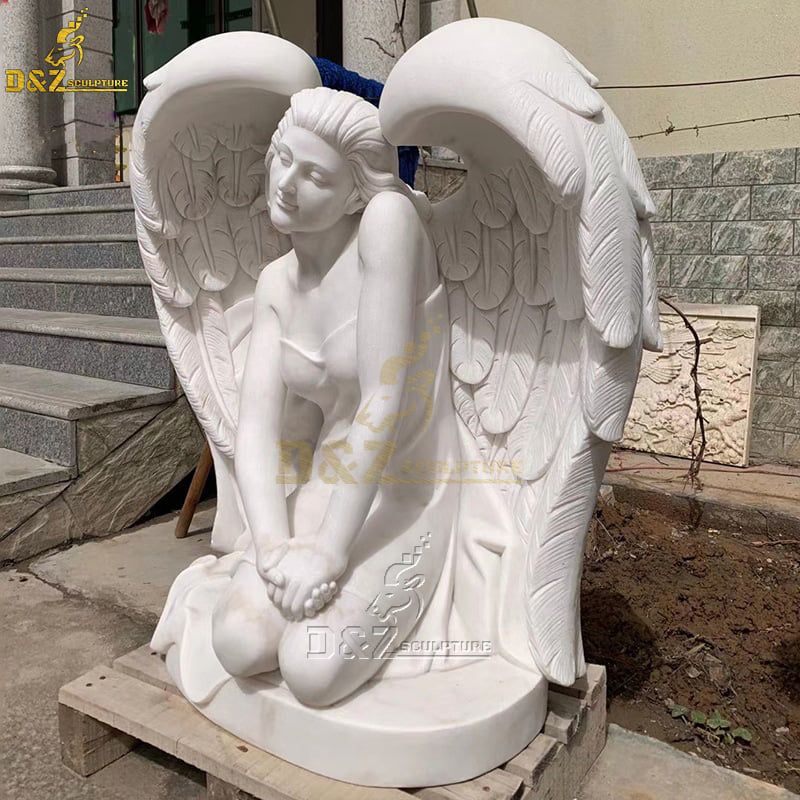 kneeling angel statue for sale
