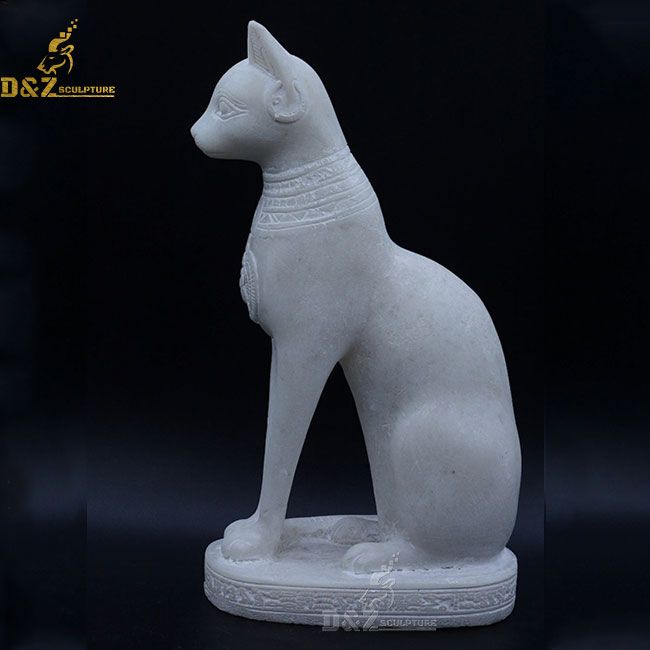 Antique Egyptian Cat Statue