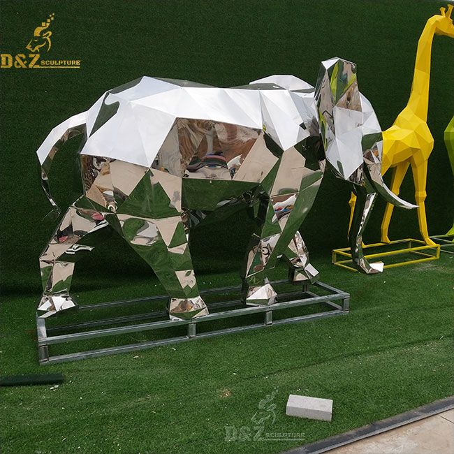 steel elephant sculpture for sale