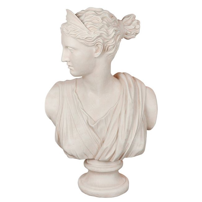 artemis bust statue