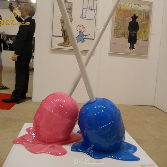 lollipop art sculpture