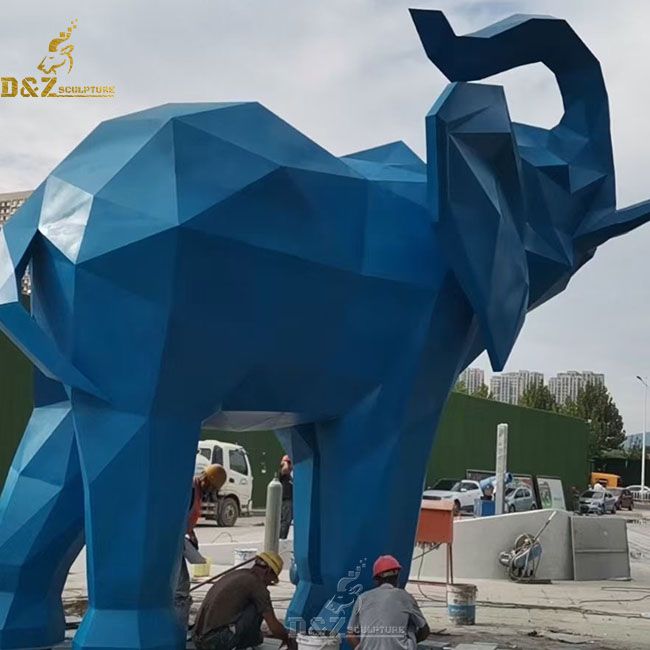 large elephant sculpture