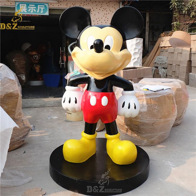 mickey mouse life size statue