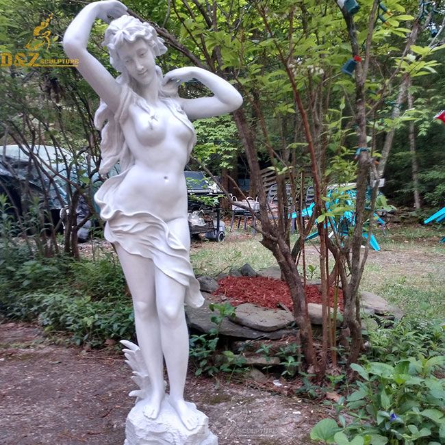 female garden statue