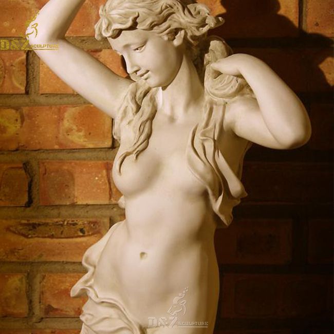woman garden statue