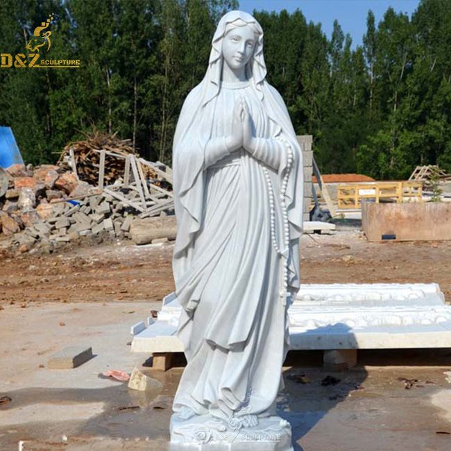 our lady of lourdes garden statue