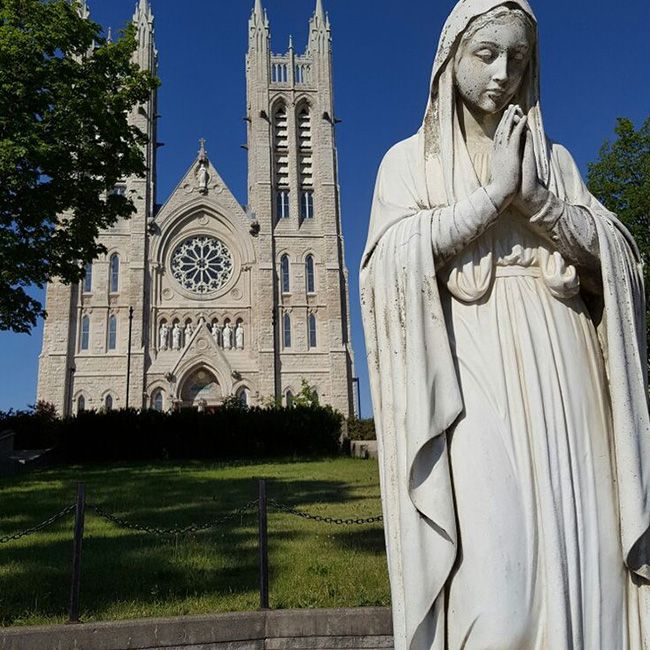 mary immaculate conception statue